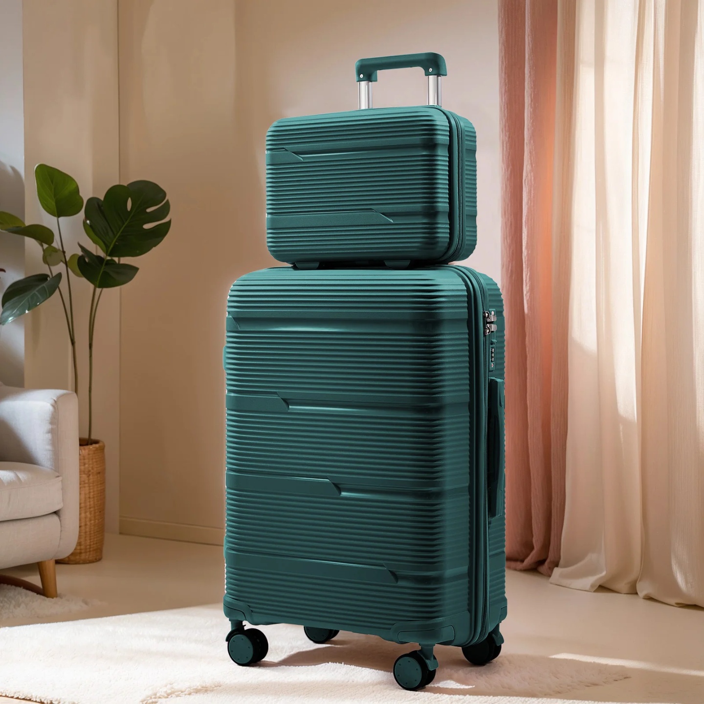 New 13-inch Travel Suitcase Small Carry Make-up Box Luggage