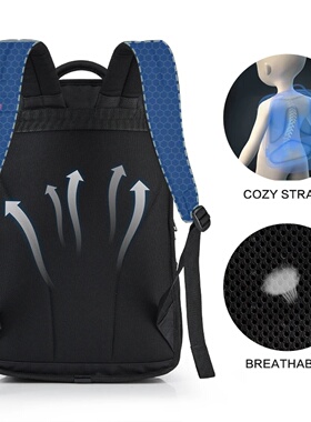 OIWAS Laptop Backpacks 14 Inch School Bags Waterproof Nylon