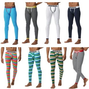 Men Thermal Underwear Men's Legging Tight Winter Warm Long