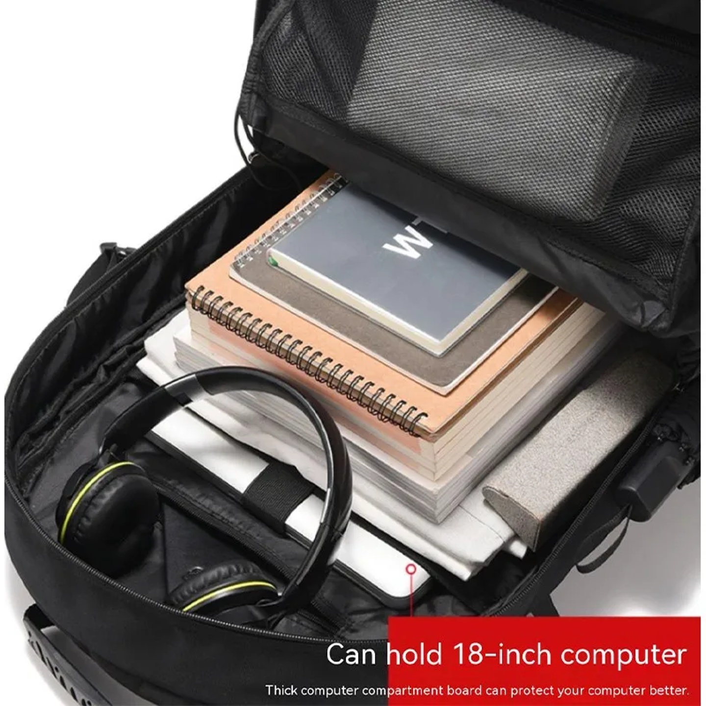 50L 80L Large Travel Backpack Men Separate Shoe Compartment