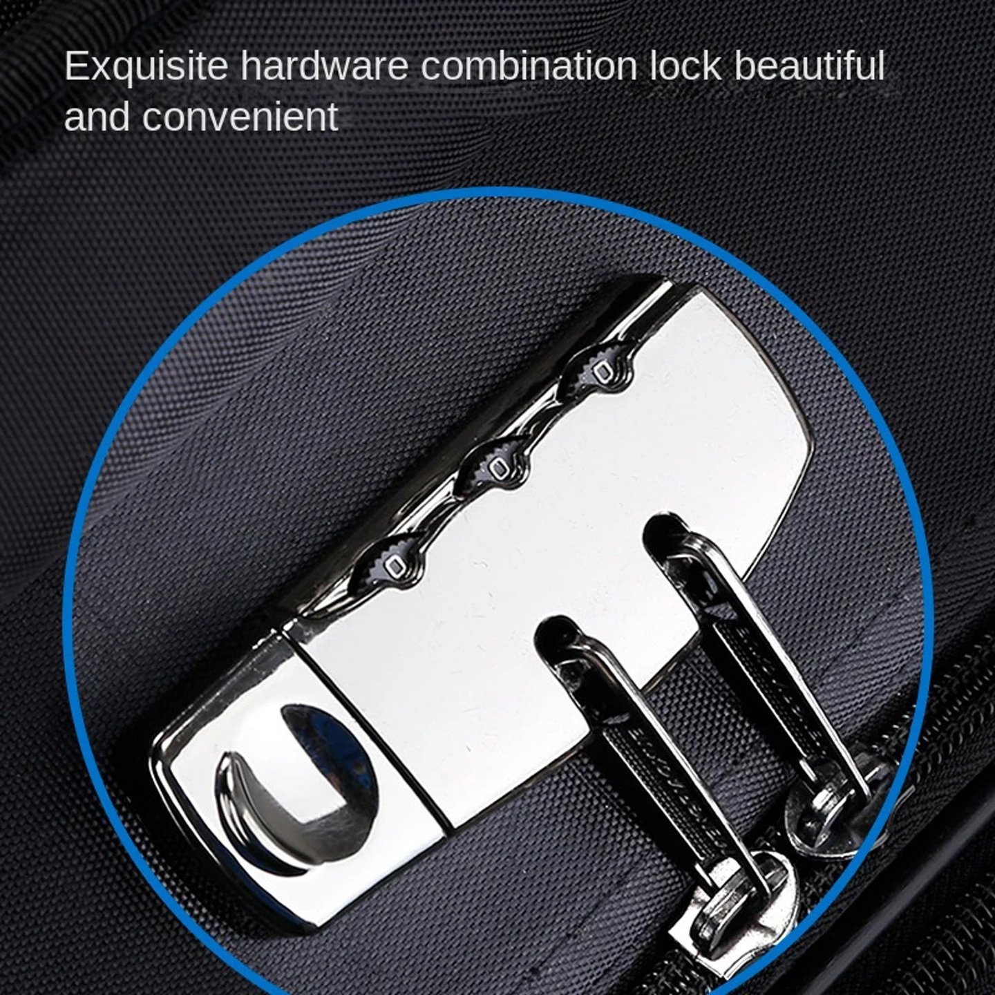 Large capacity Travel Suitcase Trolley Bag Waterproof Oxfor