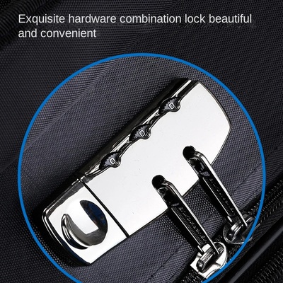 Large capacity Travel Suitcase Trolley Bag Waterproof Oxfor