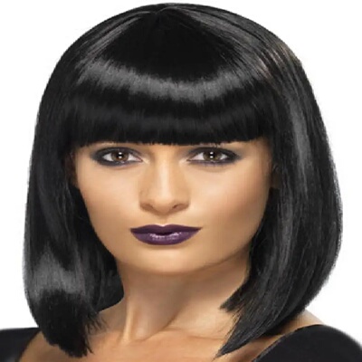 Faionable ort Bob Wig Women's Hair Cover Cross-Border ort H