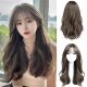 long hair curlers head front lazy female waves Full big