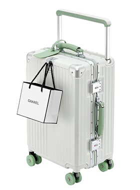 SUSHIMU Suitcase Wide Handle Travel Suitcase Men 20 24  Car