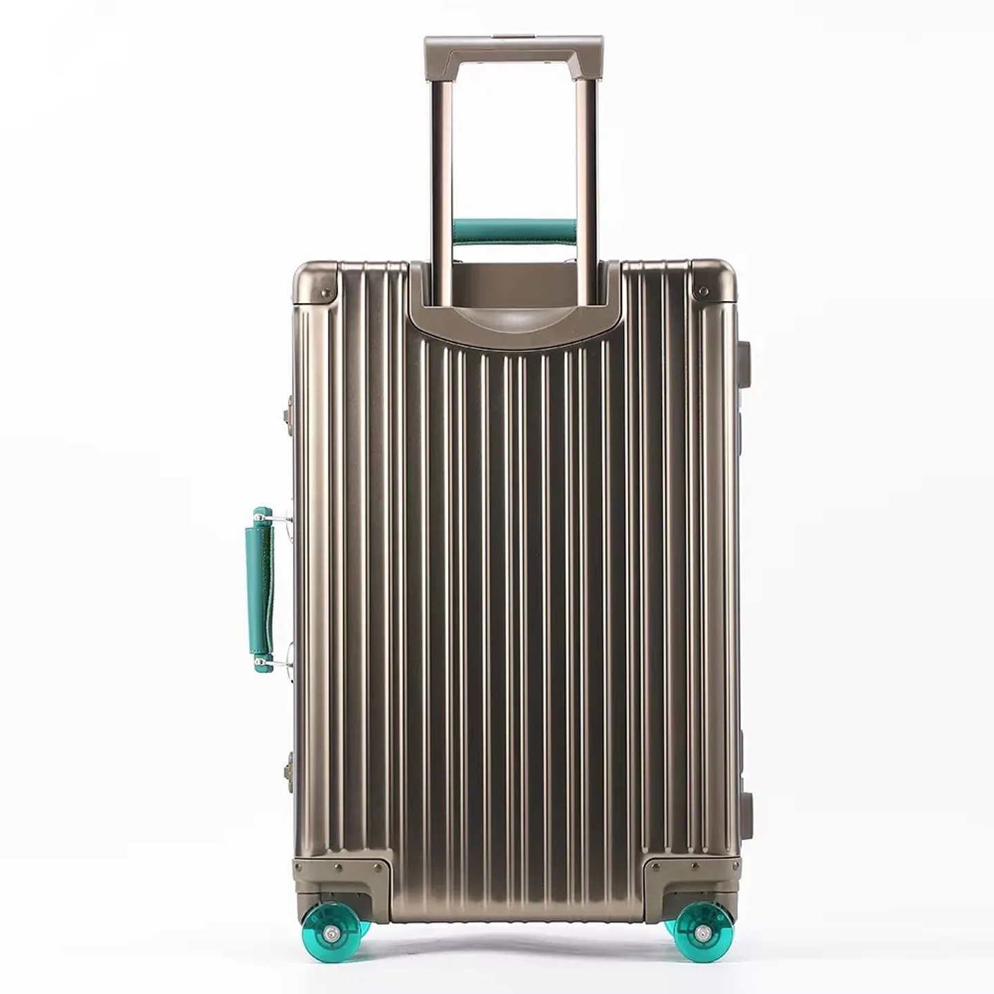All Aluminum-magnesium Suitcase Travel Rolling Luggage Allo