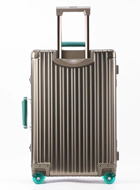 All Aluminum-magnesium Suitcase Travel Rolling Luggage Allo