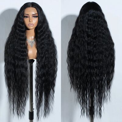 Synthetic Cosplay Lace Wigs For Black Women Long Curly Hair