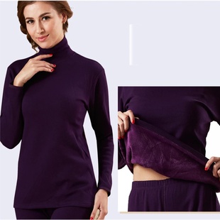 Men Thermal Underwear Suit Plus Velvet Thicken Men's Cotton