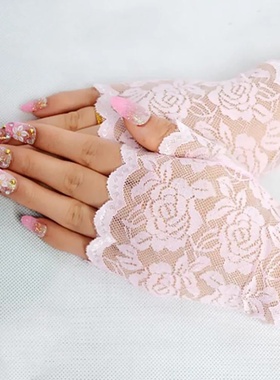 Best Sale Sailor Dance Long Fingerless Womens Sexy Lace Glo