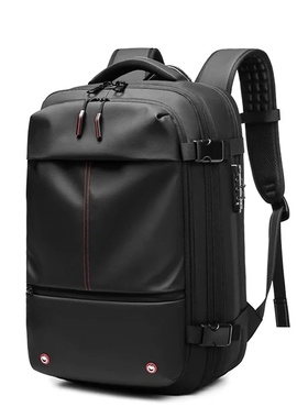 Travel Men 17 inch Laptop Backpack vacuum compression Backp