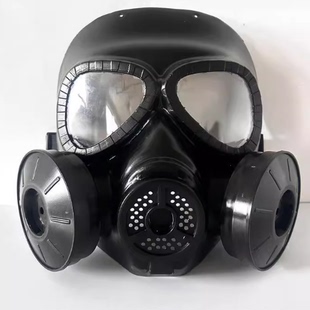 儿童玩具防毒面具cos真装备吃鸡道具模型骷髅面罩cs万圣节面罩
