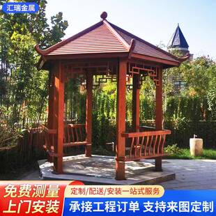 古建长廊户外凉亭园林文化走廊水榭仿古回廊亭子仿古凉亭