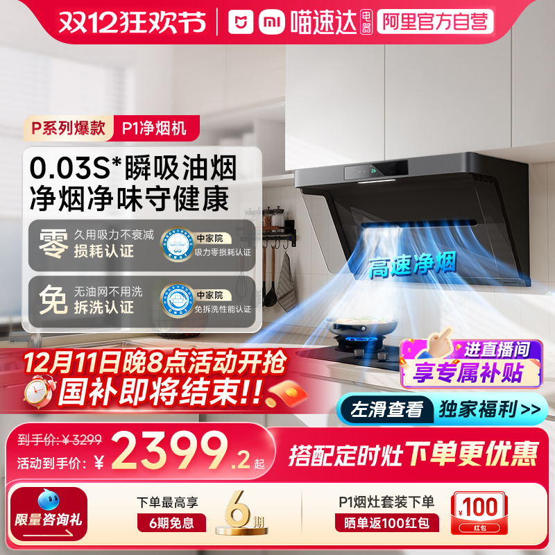 <咨询有优惠>净烟机P1