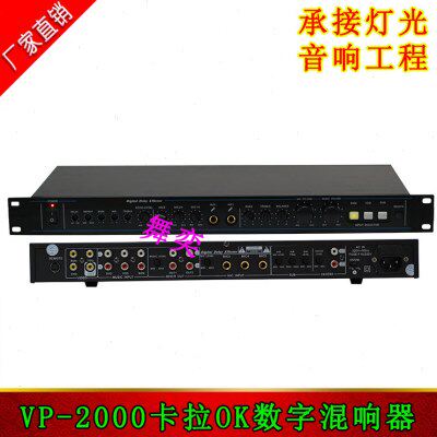 VP-2000 前级效果器/音响专业数码效果器 卡拉OK数字混响器防啸叫