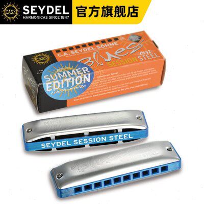 德国赛德SEYDEL十孔口琴SESSION STEEL初学高级专业蓝调