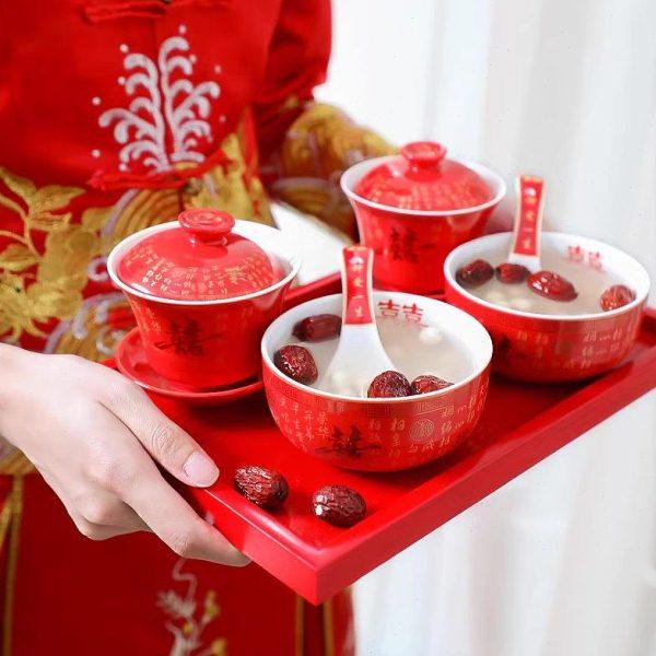 婚庆敬茶杯敬酒喜碗改口茶具套装陪嫁结婚杯子喜杯筷婚礼用品大全,节庆用品/礼品,喜碗/敬茶杯,淘宝优惠券,粉丝福利购,淘宝优惠卷