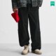 ZA7380802 男装 春季 柜429 裤 新品 休闲宽松灯芯绒工装 长裤 美式 男士