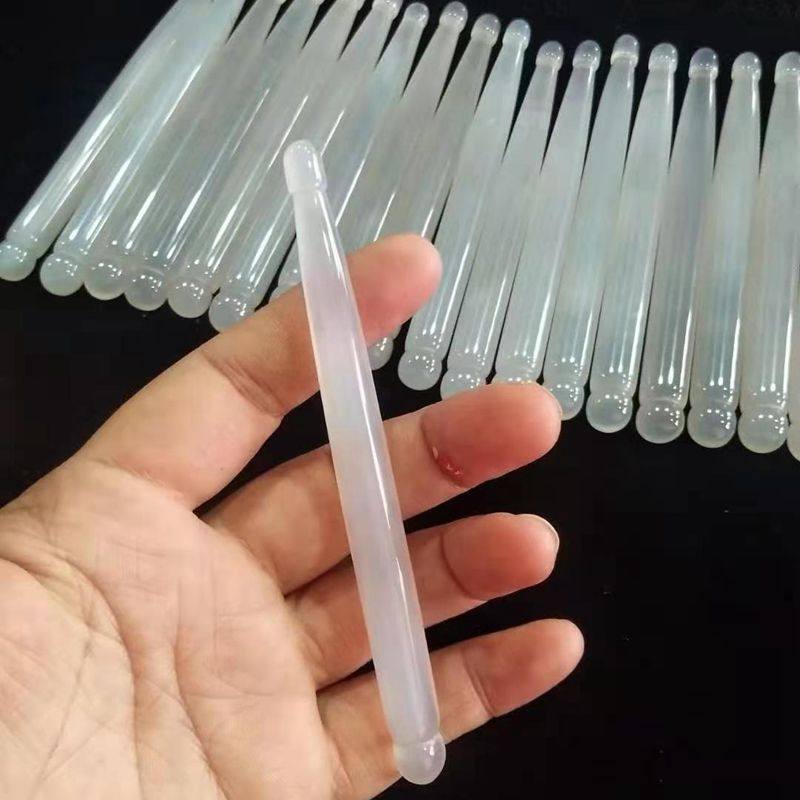 天然玉髓玛瑙石拨筋棒面部脸眼女经络通用拨经点穴按摩套装家用