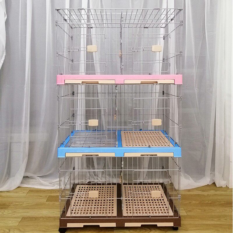 狗笼子室内家用猫笼带厕所狗狗中小型犬繁殖笼宠物店养殖笼厂家