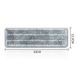 五月花33cm拖把布平板替换拖把头免手洗粘贴式墩布尘家用拖布头