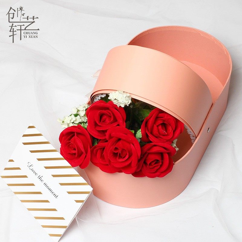 创意摇篮花盒鲜花花束礼盒纸质花艺包装盒玫瑰礼品盒空盒子高档,鲜花速递/花卉仿真/绿植园艺,花艺包装盒,淘宝优惠券,粉丝福利购,淘宝优惠卷