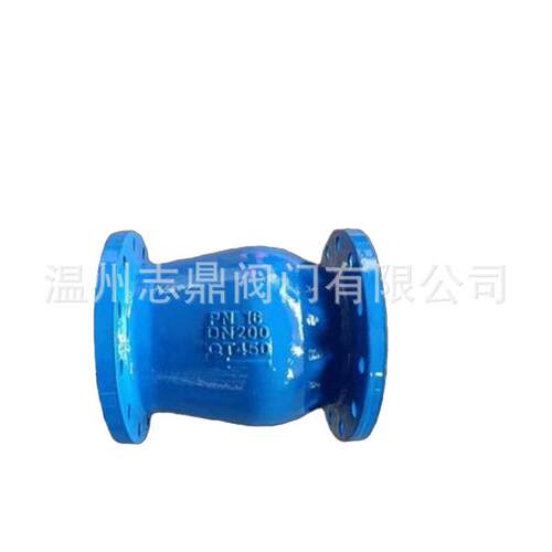 源头厂家HC42X-16Q静音止回阀DRVZ球墨铸铁水泵出口防水锤