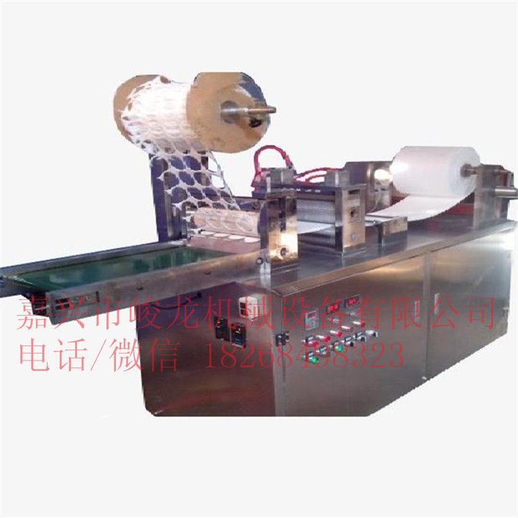 JL-XY新型无纺布圆片卸妆棉片机 圆片化妆棉机械设备 滚切圆片式