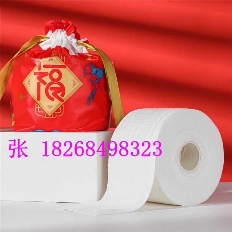 棉柔巾棉柔卷设备 厂家供应 一次性洗脸巾美容巾点断打卷机卷巾机