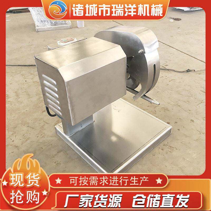 自动家禽劈半机 鲜冻两用家禽分半机 熟食厂整鸭劈半切割屠宰设备