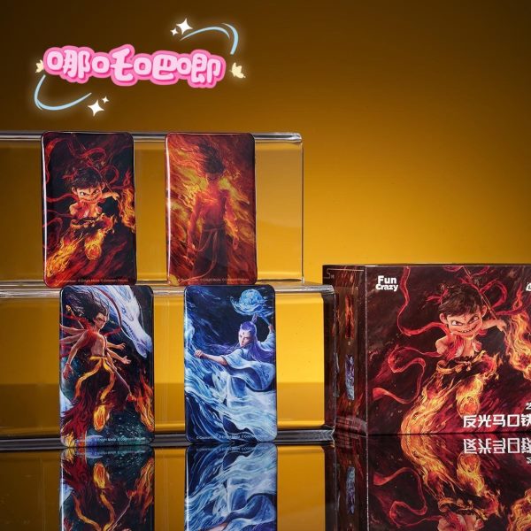 谷子2徽章哪吒闹海魔反光敖丙童哪吒吧唧颜值同人周边装饰方高