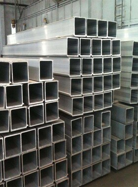 现货铝方管 铝合金方管 6061角铝 U型铝槽 铝排 铝方通