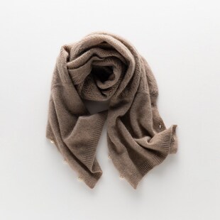 女春秋季镂空绞花薄款羊绒披肩外套针织大围巾斗篷空调房外搭开衫