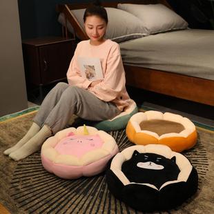 凉席卡通榻榻米坐垫地上蒲团懒人坐墩飘窗卧室家用屁股圆垫子 夏季