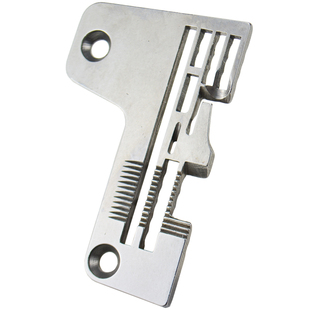 飞马m五线锁边机针板线包缝机M钑骨车.厚料宽窄针板