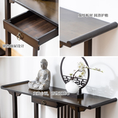 新玄关桌实木窄长条案小供桌现代端景台客厅供奉桌玄关柜