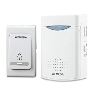 WEMEDA维美达V00r6B无线门铃不用电源直流用电池遥控电子家用远距