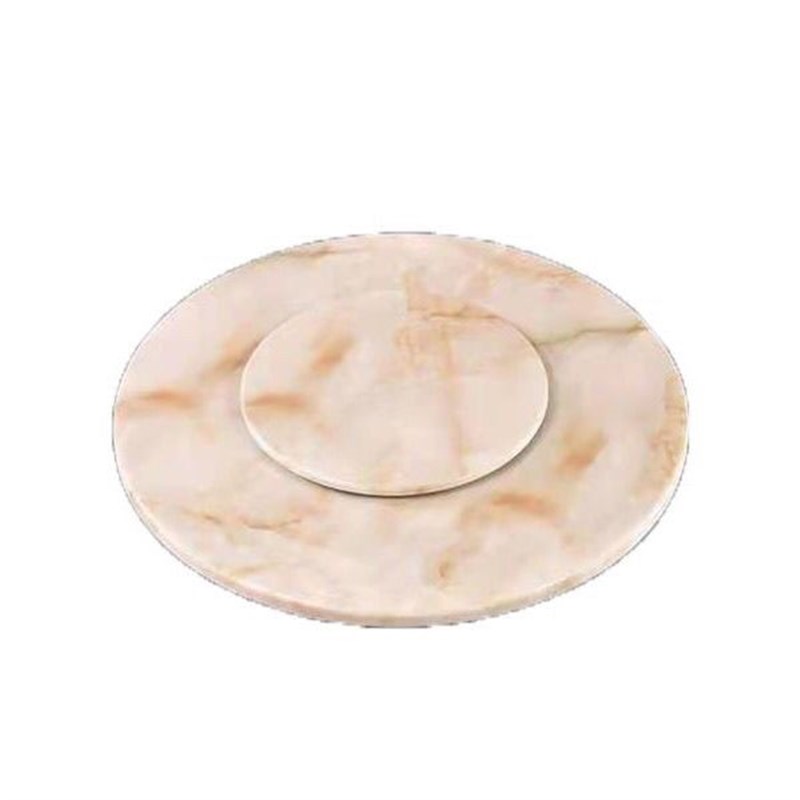 天然大理石台面定制茶几电视柜岩板圆形石英石板材长方形吧台桌面