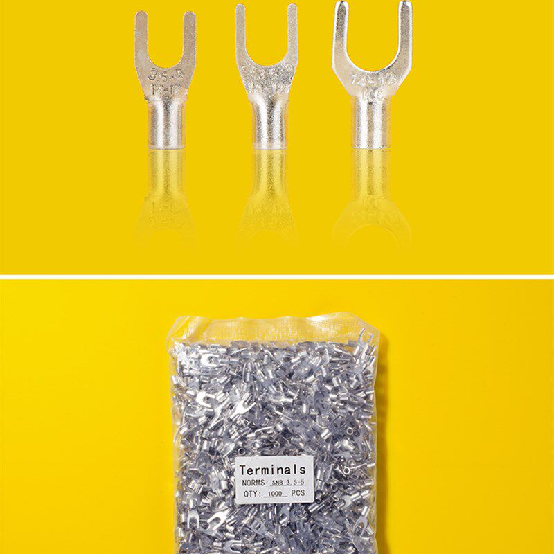 N叉型裸端头N. U型叉形冷压接线端子 紫铜 一包只,电子/电工,接线端子,淘宝优惠券,粉丝福利购,淘宝优惠卷