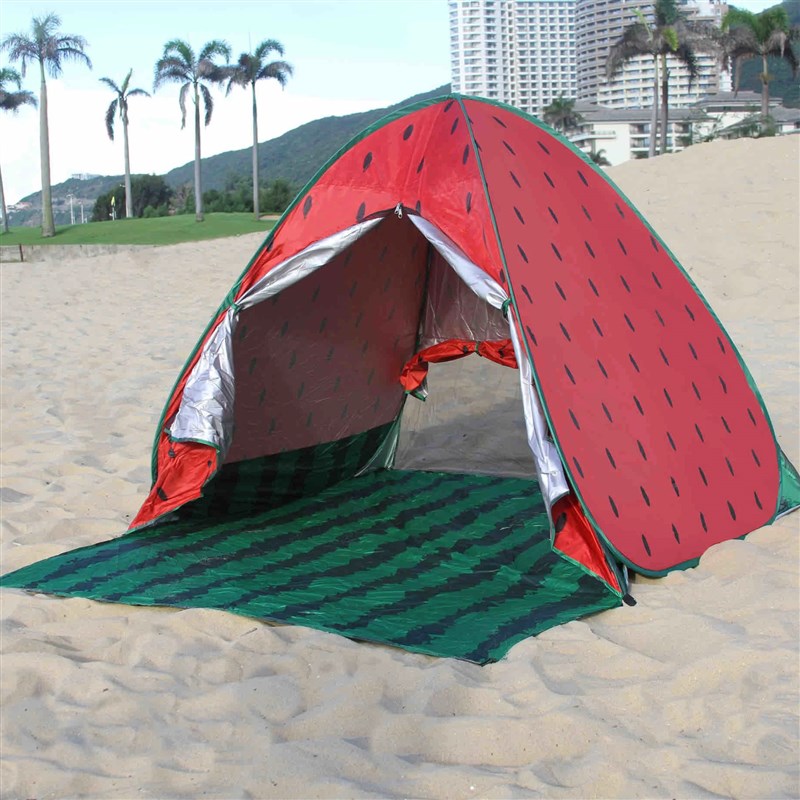 沙滩帐篷便携式全自动速开户外折叠公园野餐露营简易钓鱼防晒露营