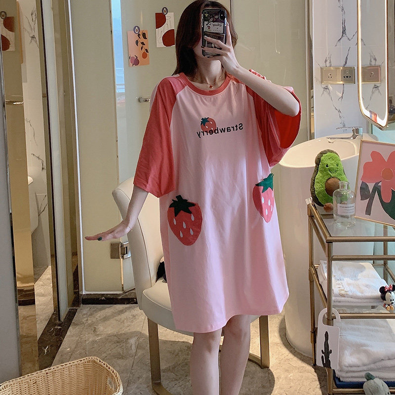 加大加肥睡衣特大号女夏300斤睡裙