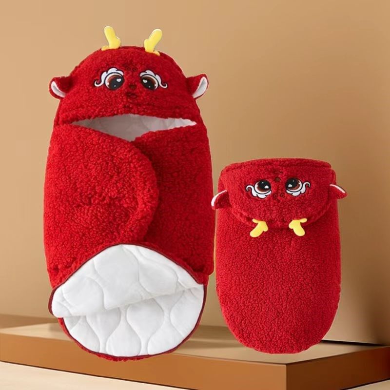 婴儿睡袋秋冬加厚新生儿包被防踢被刚出生宝宝抱被防惊跳外出包裹,婴童用品,婴童抱被/抱毯,淘宝优惠券,粉丝福利购,淘宝优惠卷