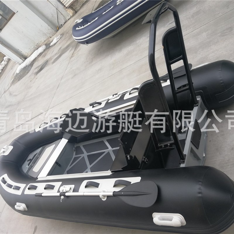 青岛厂家3.6米铝合金充气船 橡皮船 海钓 钓鱼船运动艇冲锋舟