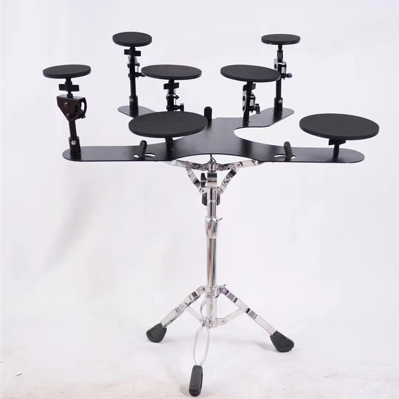 练功台哑鼓垫装练功台架子鼓练习鼓初学入门打击板带底鼓练习器