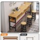 吧台桌阳台客厅长条桌酒吧脚桌奶茶店餐桌商用桌椅