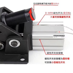 倍速流水线卧式阻挡器气缸QWZWW..