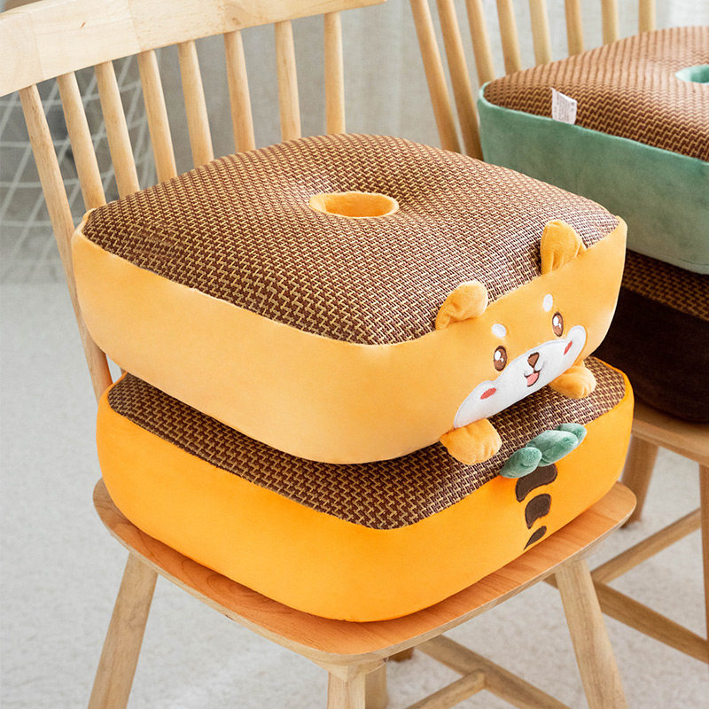 夏季坐垫垫办公室久坐座垫汽车增垫学生厚屁垫四季通用 - 畔意山涧商城出品