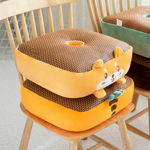 夏季坐垫垫办公室久坐座垫汽车增垫学生厚屁垫四季通用