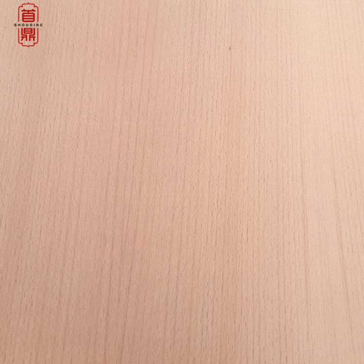 18mm红榉木饰面板免漆橱柜门板家具板天然木皮室内贴面板护墙板