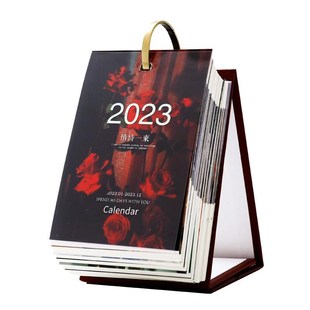 文艺复古桌面台历情诗一束单向历年每天一页创意撕日历